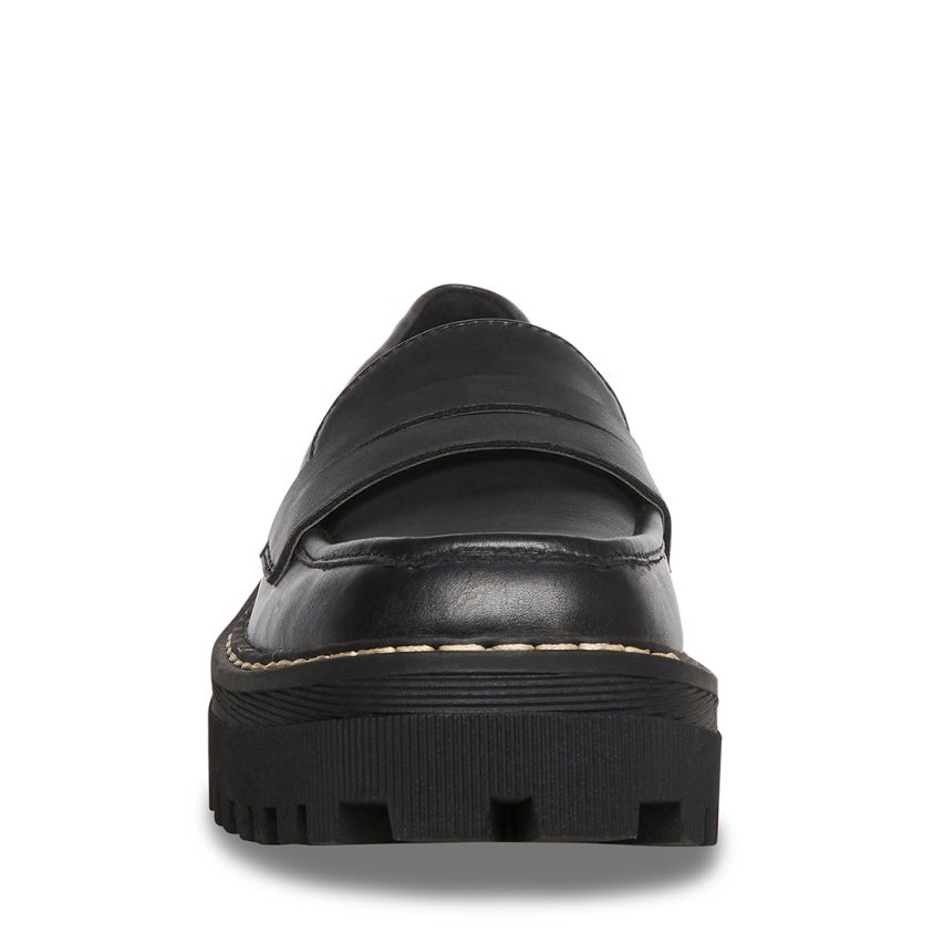 Zapatos Plataforma Steve Madden Haazel Mujer Negras | ES BKE213